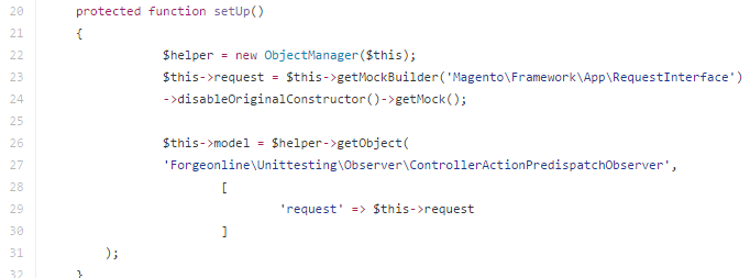 Magento 2 unit test setup