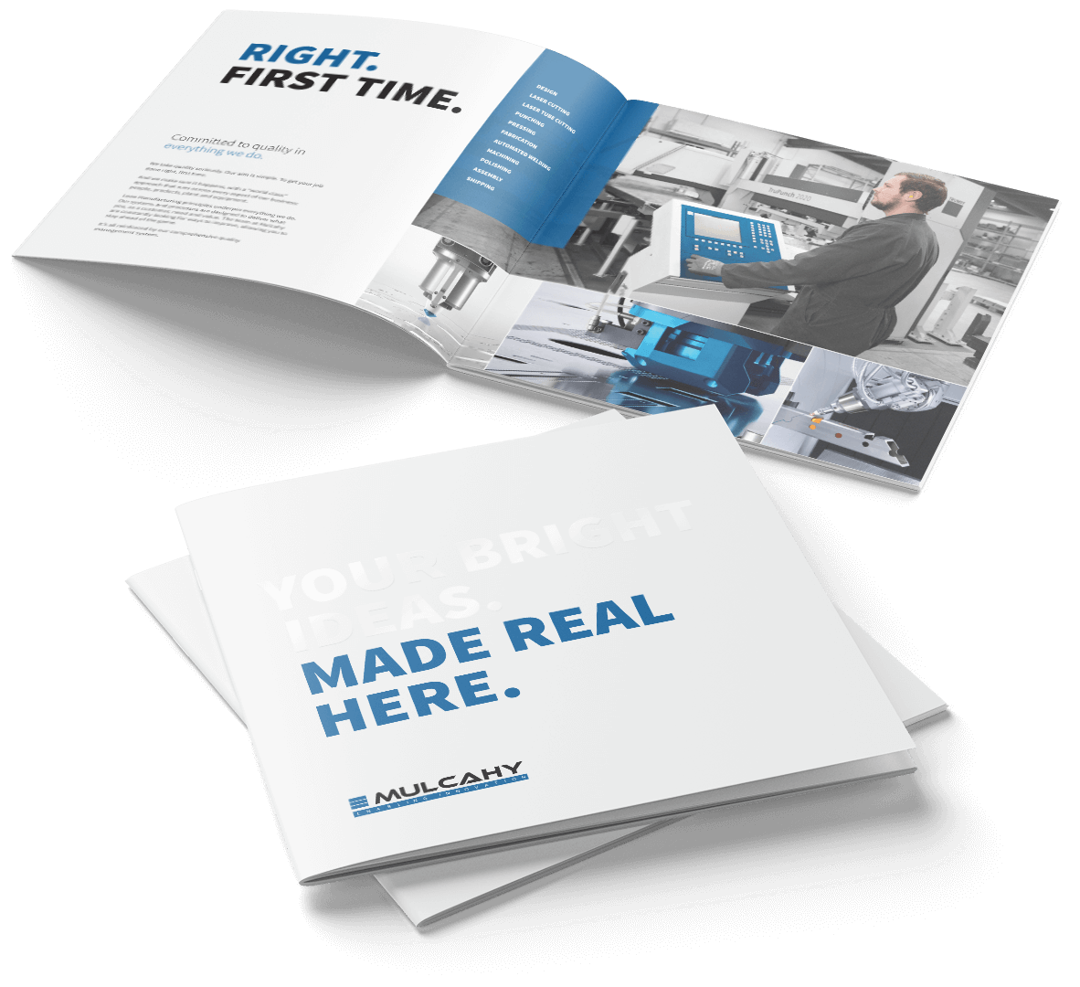 Mulcahy Company Portfolio Design